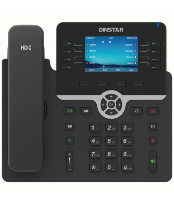 DINSTAR C63GP Color Screen IP Phone with POE & Without Adapter